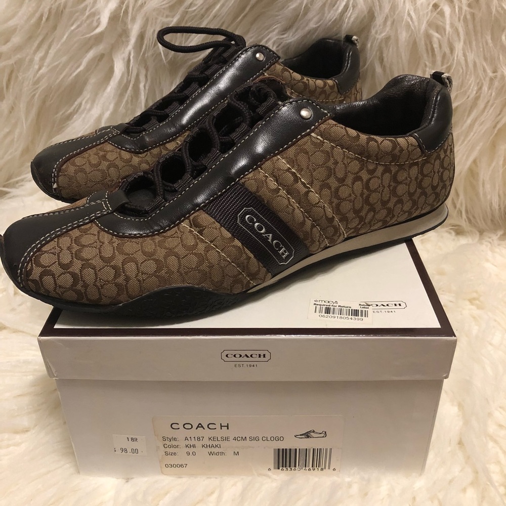 COACH Kelsie Leather Shoes
